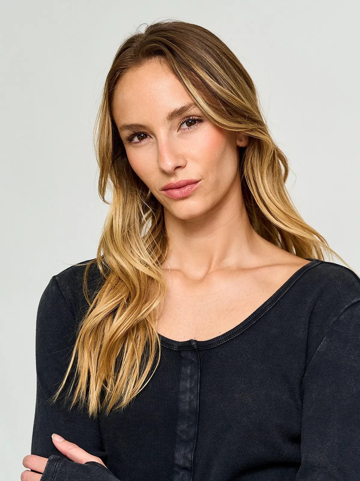 POLERA MUJER BARBADOS ALGODÓN LAVADA - 3