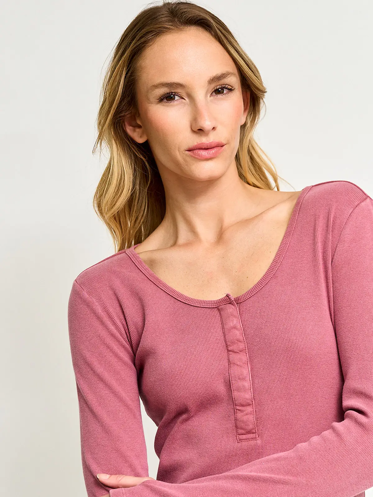 POLERA MUJER BARBADOS ALGODÓN LAVADA - 3