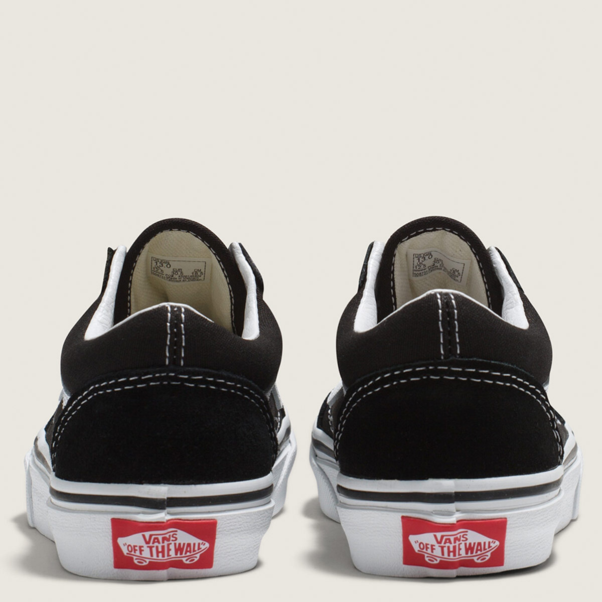 ZAPATILLAS NIÑO VANS URBANAS NEGRO UY OLD SKOOL - 4