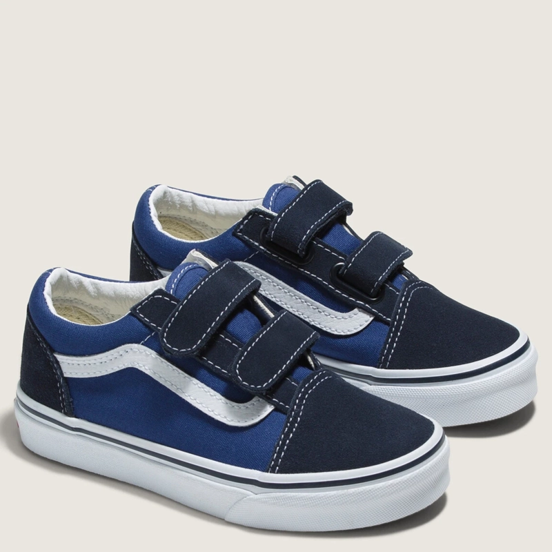 ZAPATILLAS NIÑO VANS URBANAS AZUL UY OLD SKOOL V - 2