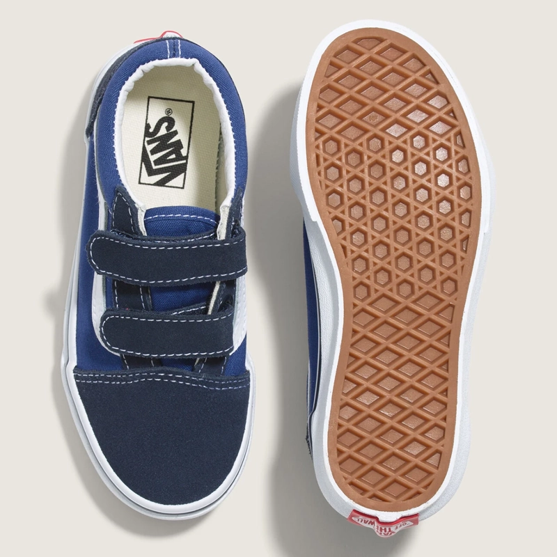 ZAPATILLAS NIÑO VANS URBANAS AZUL UY OLD SKOOL V - 3