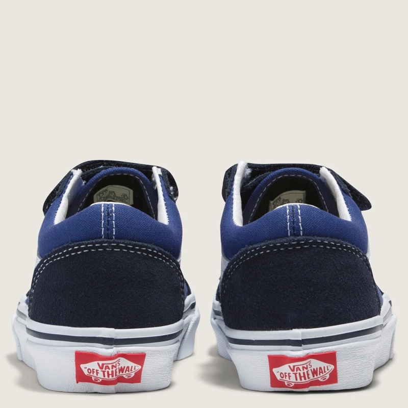 ZAPATILLAS NIÑO VANS URBANAS AZUL UY OLD SKOOL V - 4