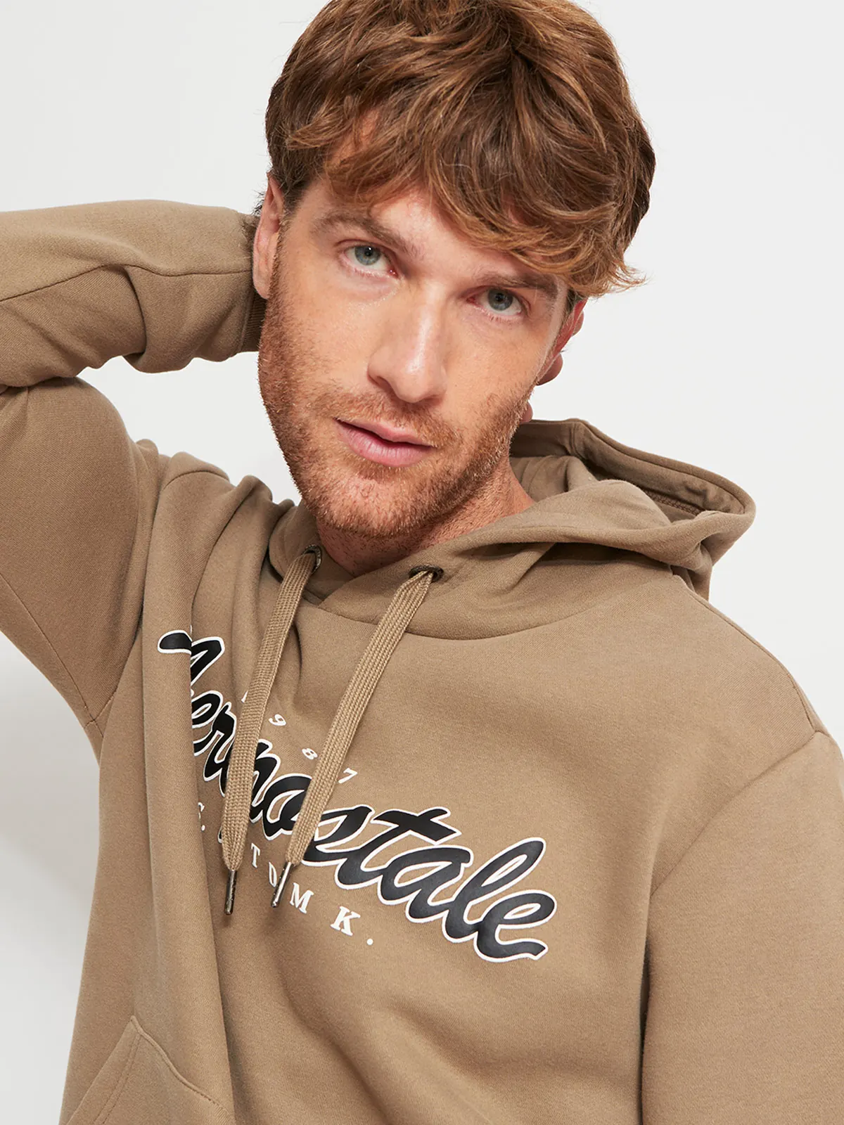 POLERÓN HOMBRE AEROPOSTALE ALGODÓN GORRO ESTAMPADO - 3