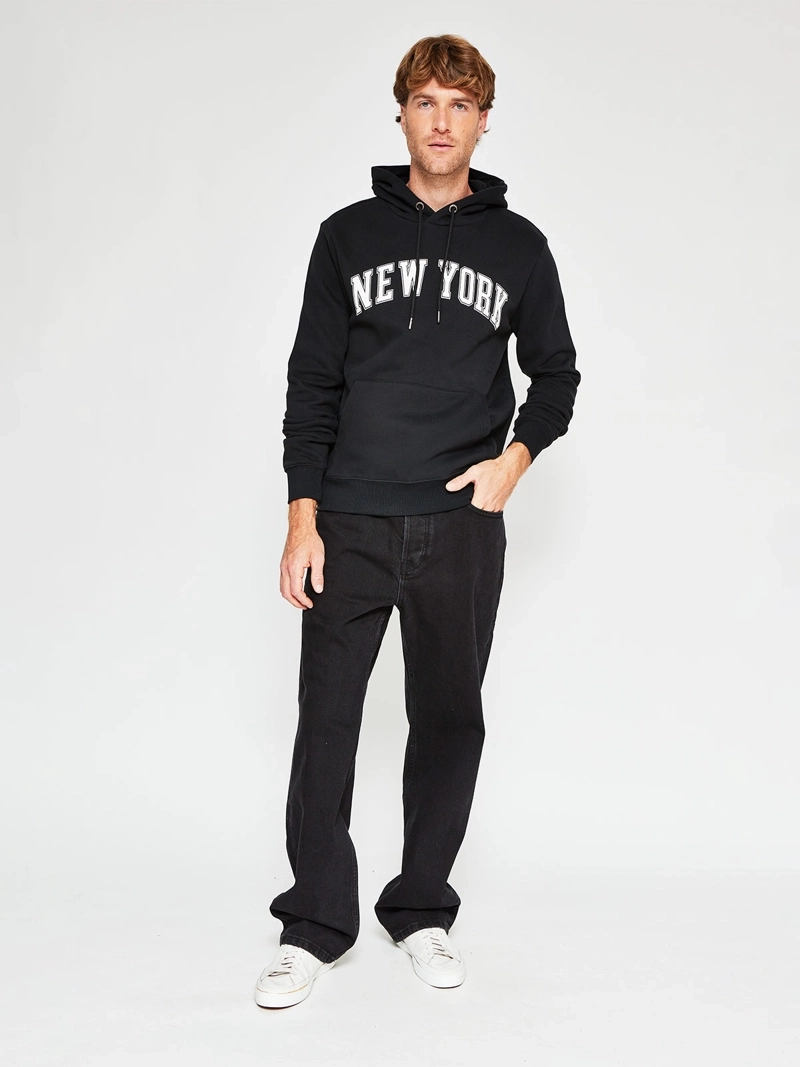 POLERÓN HOMBRE AEROPOSTALE ALGODÓN ESTAMPADO CAPUCHA - 4
