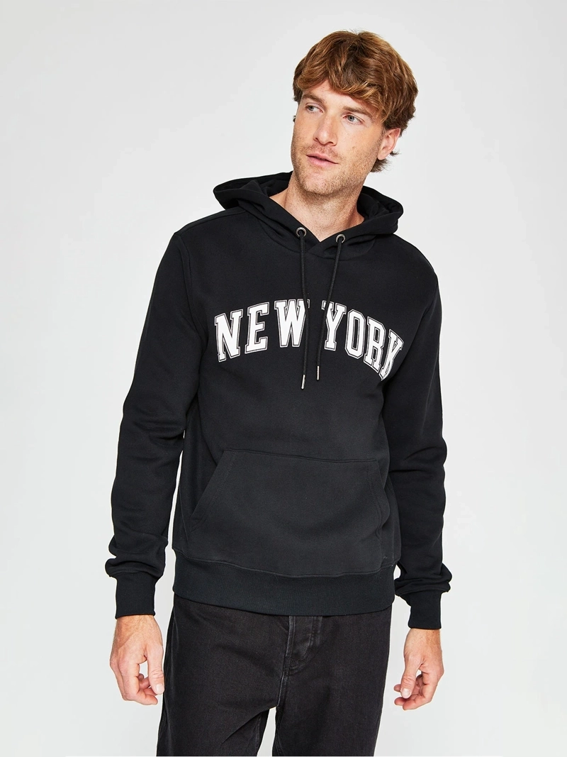 POLERÓN HOMBRE AEROPOSTALE ALGODÓN ESTAMPADO CAPUCHA