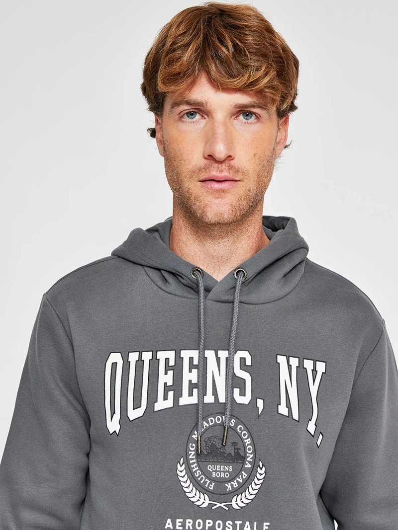 POLERÓN HOMBRE AEROPOSTALE ALGODÓN ESTAMPADO CAPUCHA - 3