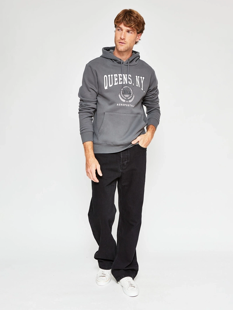 POLERÓN HOMBRE AEROPOSTALE ALGODÓN ESTAMPADO CAPUCHA - 4