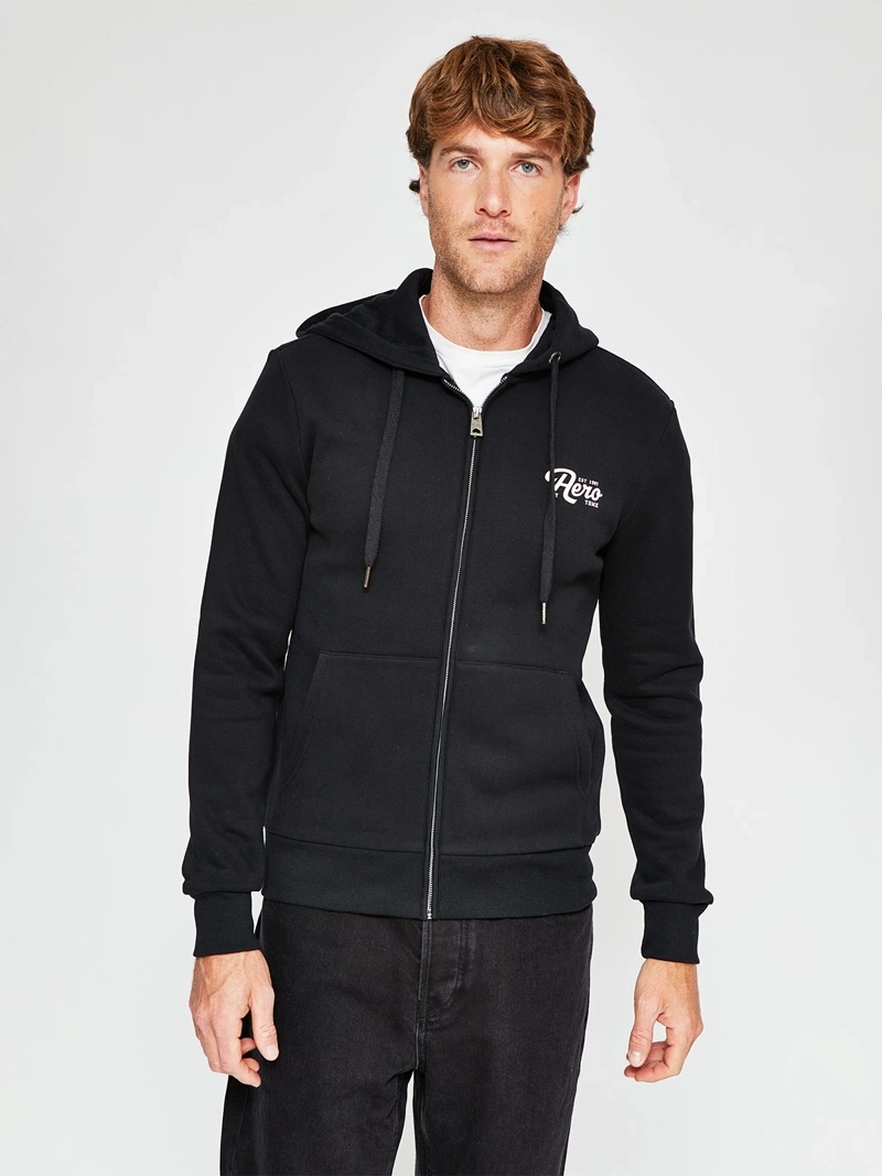 POLERÓN HOMBRE AEROPOSTALE ALGODÓN ESTAMPADO CIERRE