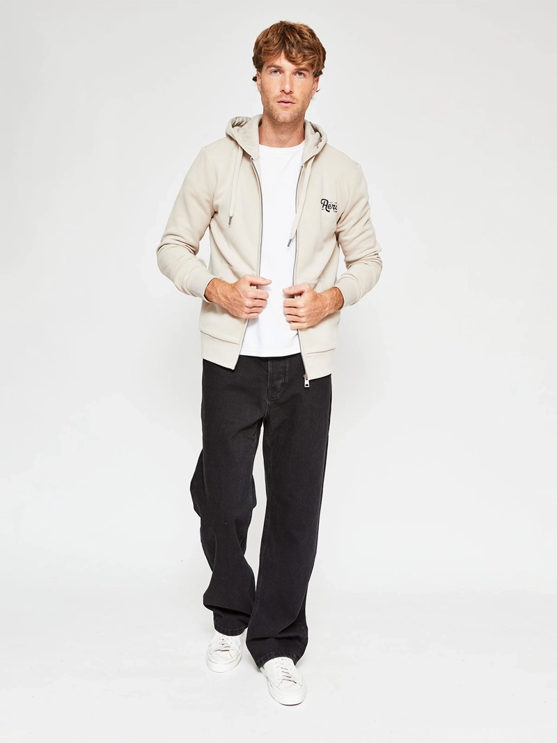 POLERÓN HOMBRE AEROPOSTALE ALGODÓN ESTAMPADO CIERRE - 4