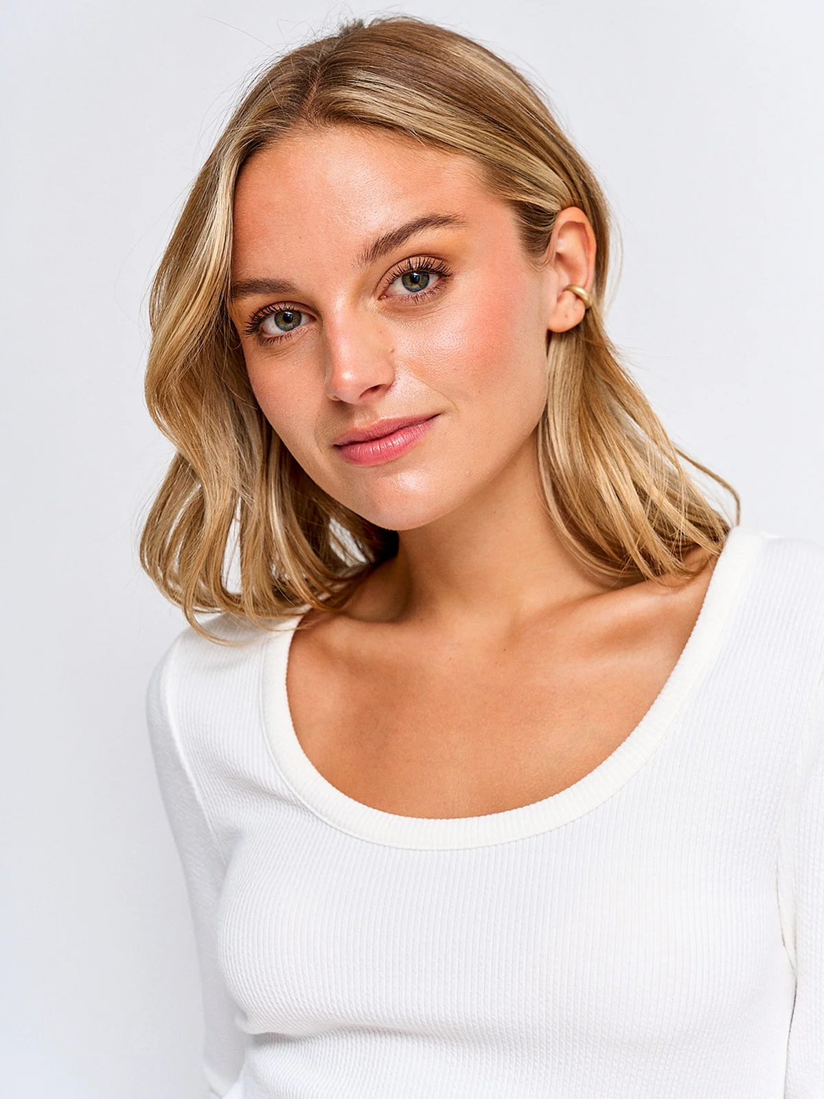 POLERA MUJER INDEX MANGA LARGA BÁSICA - 3