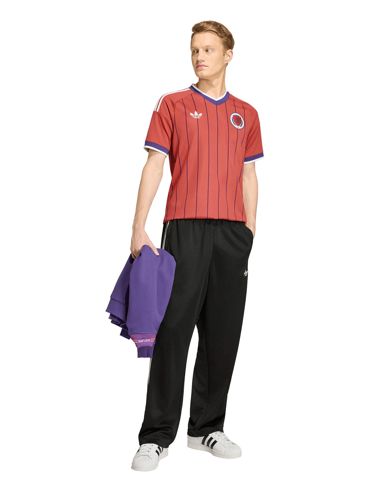 CAMISETA HOMBRE ADIDAS ESCOCIA VISITA MANGA CORTA - 7