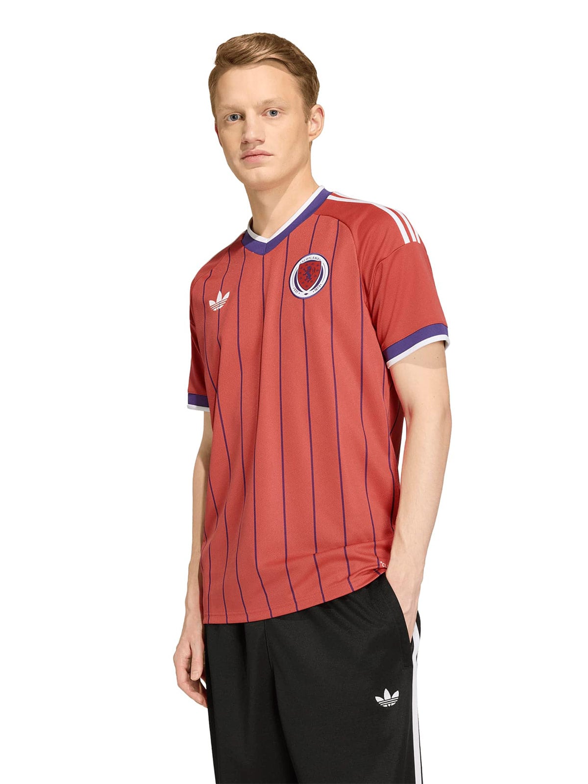 ADIDAS CAMISETA HOMBRE ADIDAS ESCOCIA VISITA MANGA CORTA