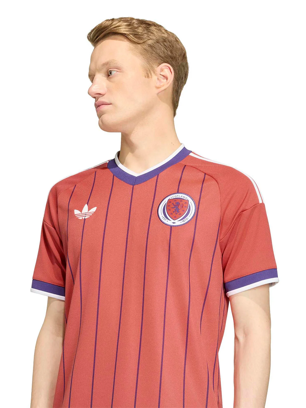 CAMISETA HOMBRE ADIDAS ESCOCIA VISITA MANGA CORTA - 3