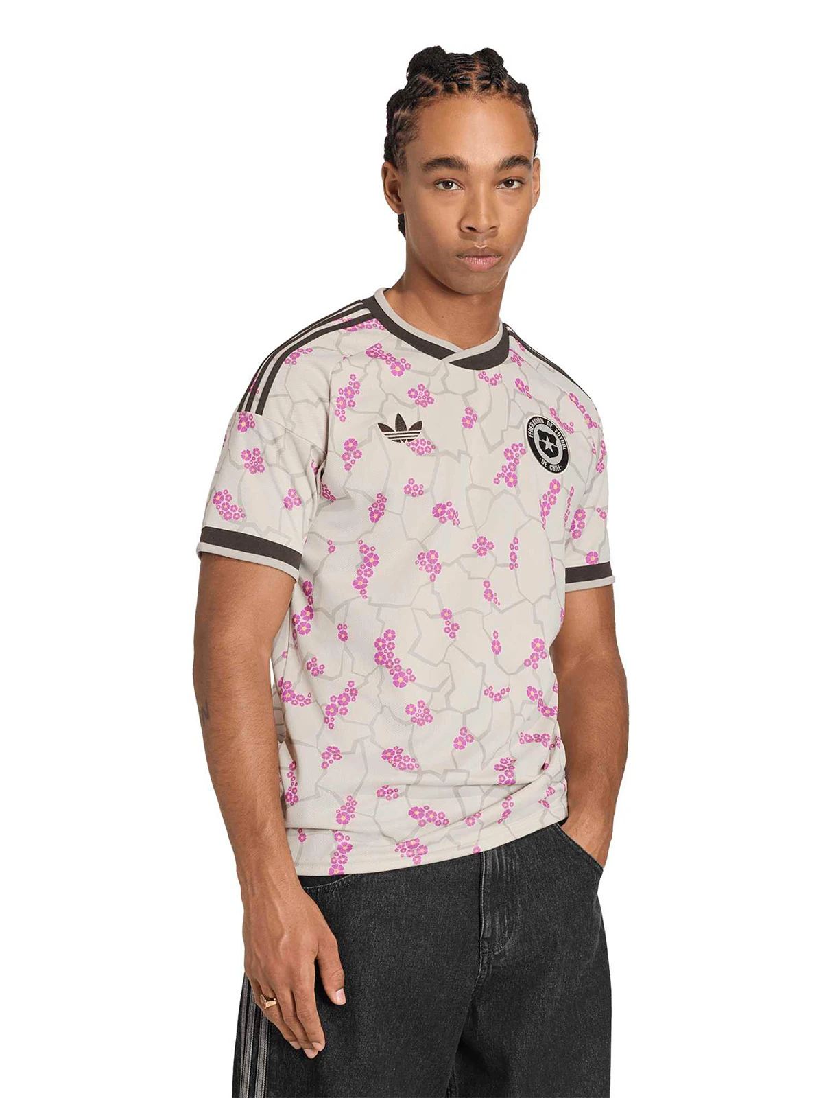 CAMISETA HOMBRE ADIDAS CHILE VISITA MANGA CORTA - 1