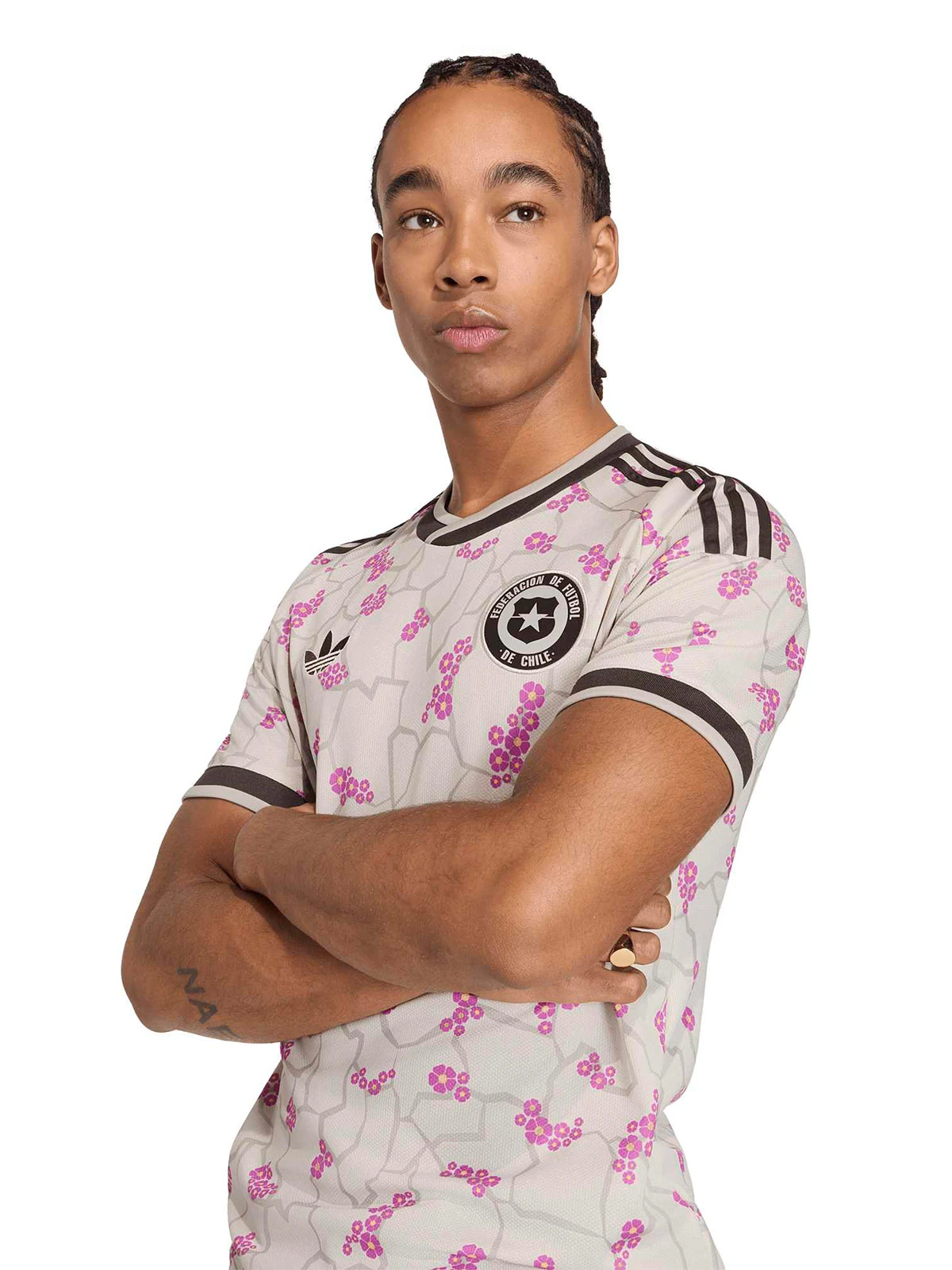 CAMISETA HOMBRE ADIDAS CHILE VISITA MANGA CORTA - 3