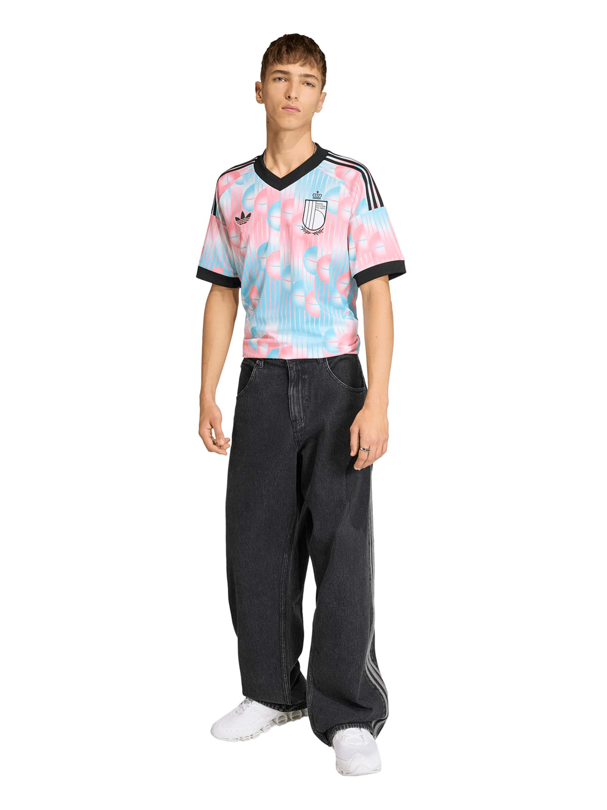 CAMISETA HOMBRE ADIDAS BELGICA MANGA CORTA - 7