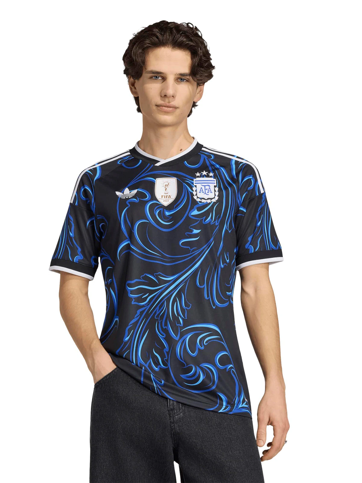 CAMISETA HOMBRE ADIDAS ARGENTINA MANGA CORTA