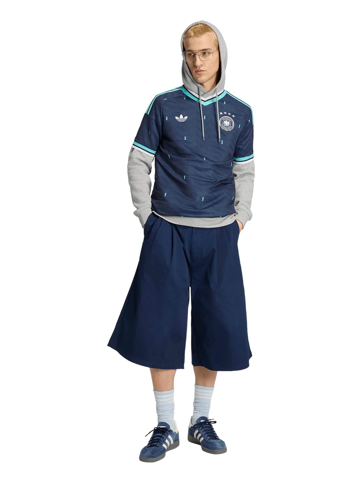 CAMISETA HOMBRE ADIDAS ALEMANIA MANGA CORTA - 7