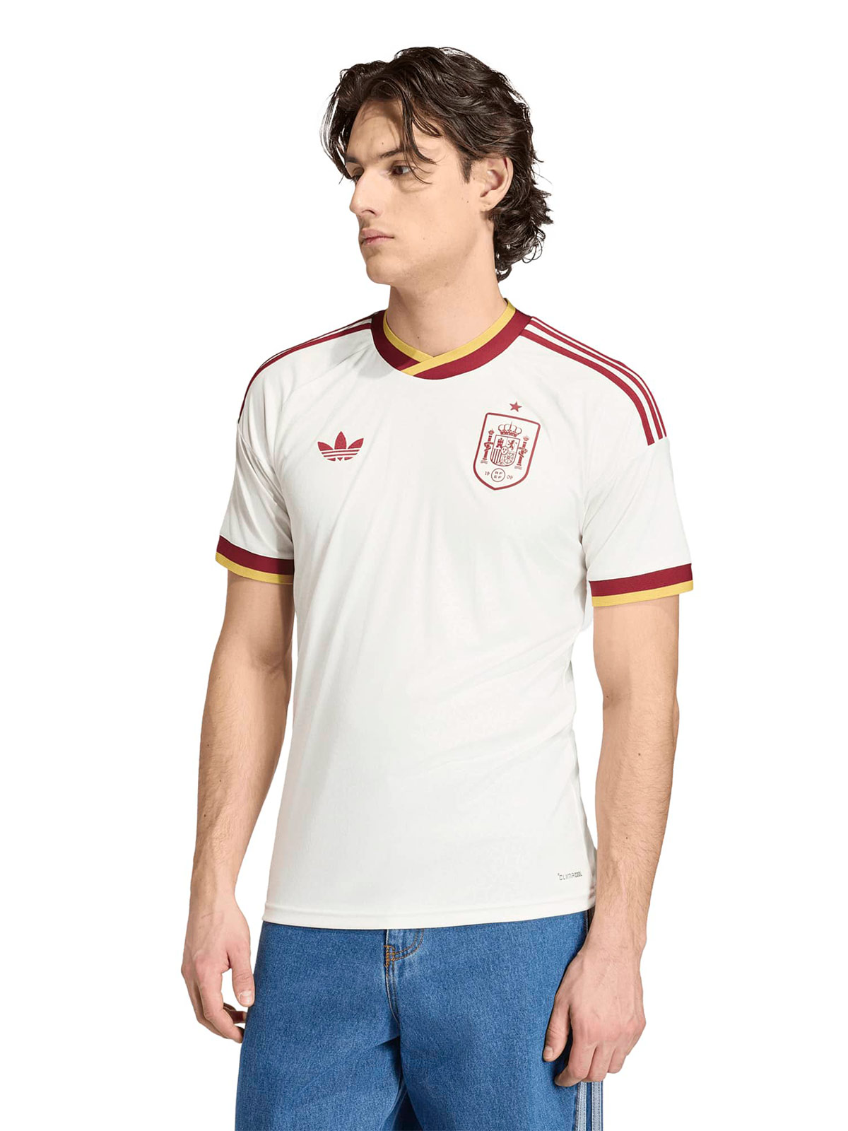 CAMISETA HOMBRE ADIDAS ESPAÑA VISITA MANGA CORTA