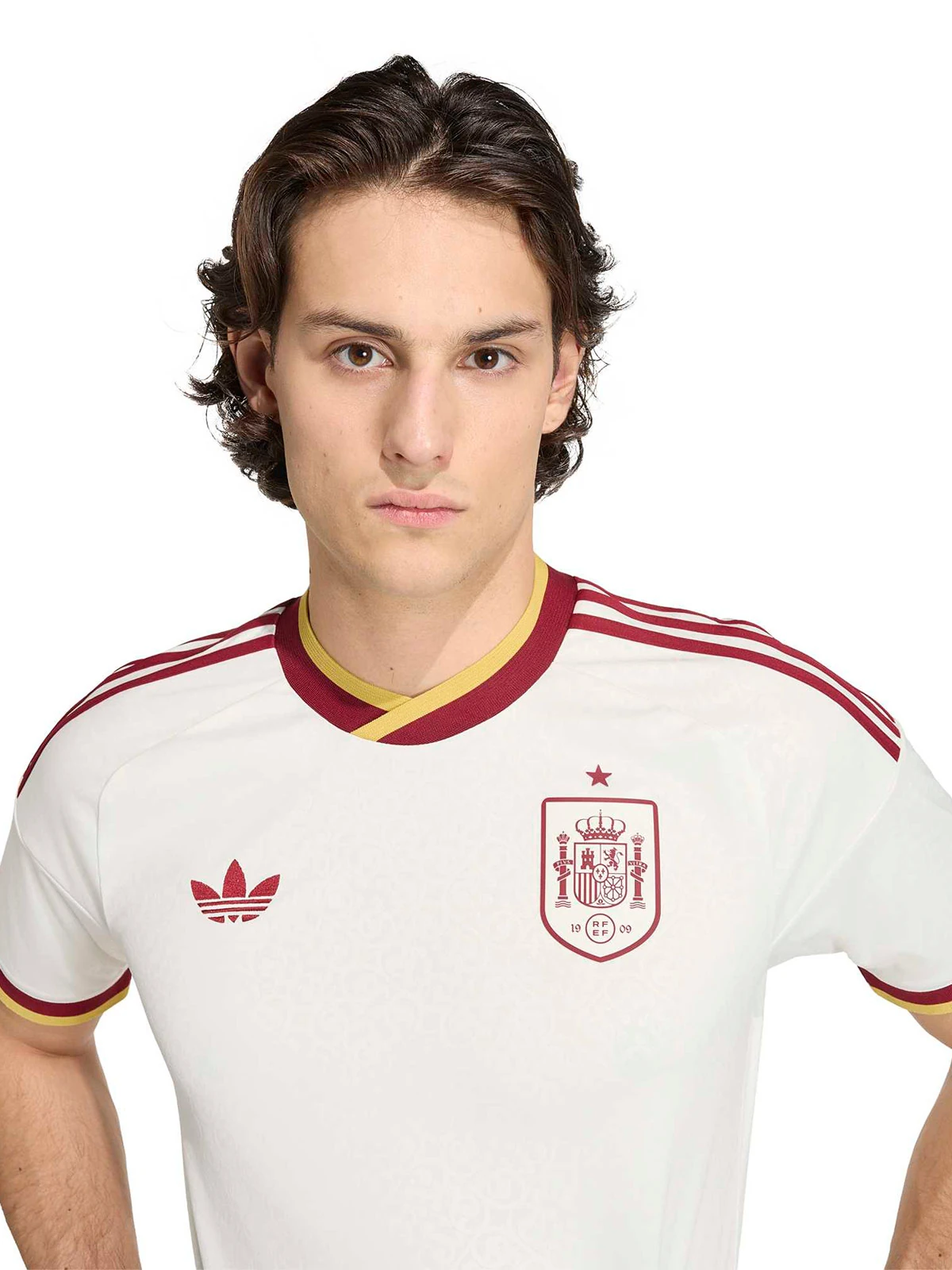 CAMISETA HOMBRE ADIDAS ESPAÑA VISITA MANGA CORTA - 3