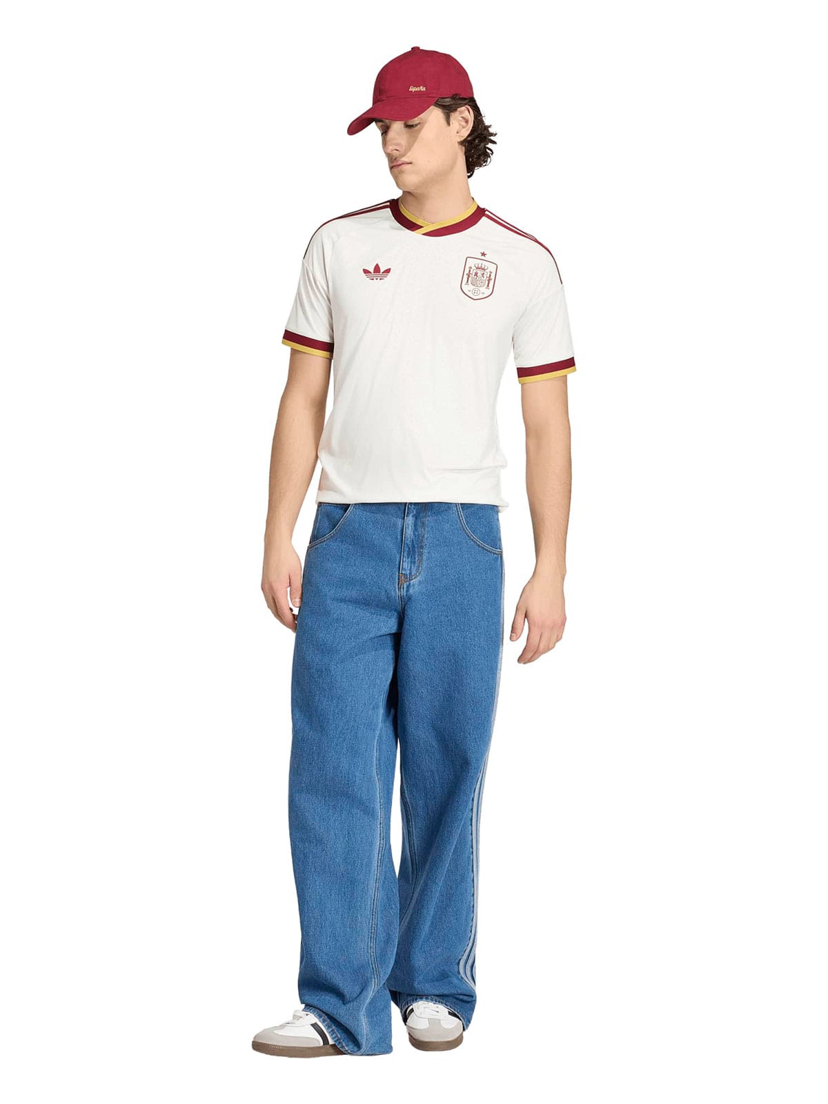 CAMISETA HOMBRE ADIDAS ESPAÑA VISITA MANGA CORTA - 7