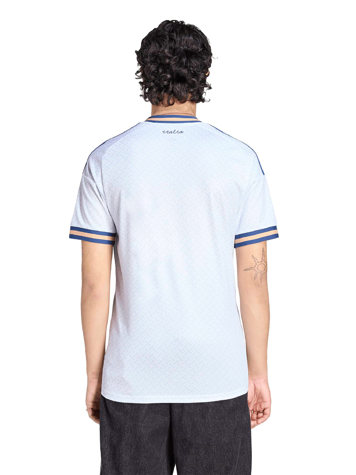 CAMISETA HOMBRE ADIDAS ITALIA VISITA MANGA CORTA - 2
