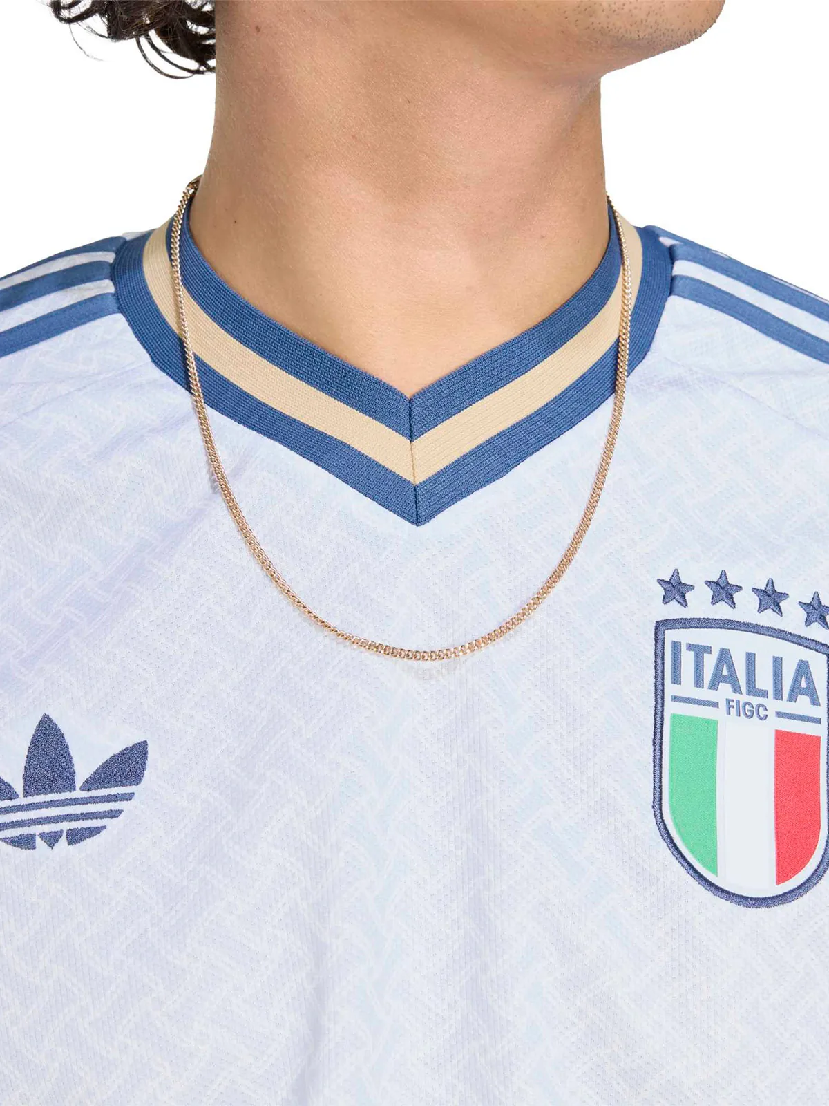 CAMISETA HOMBRE ADIDAS ITALIA VISITA MANGA CORTA - 3