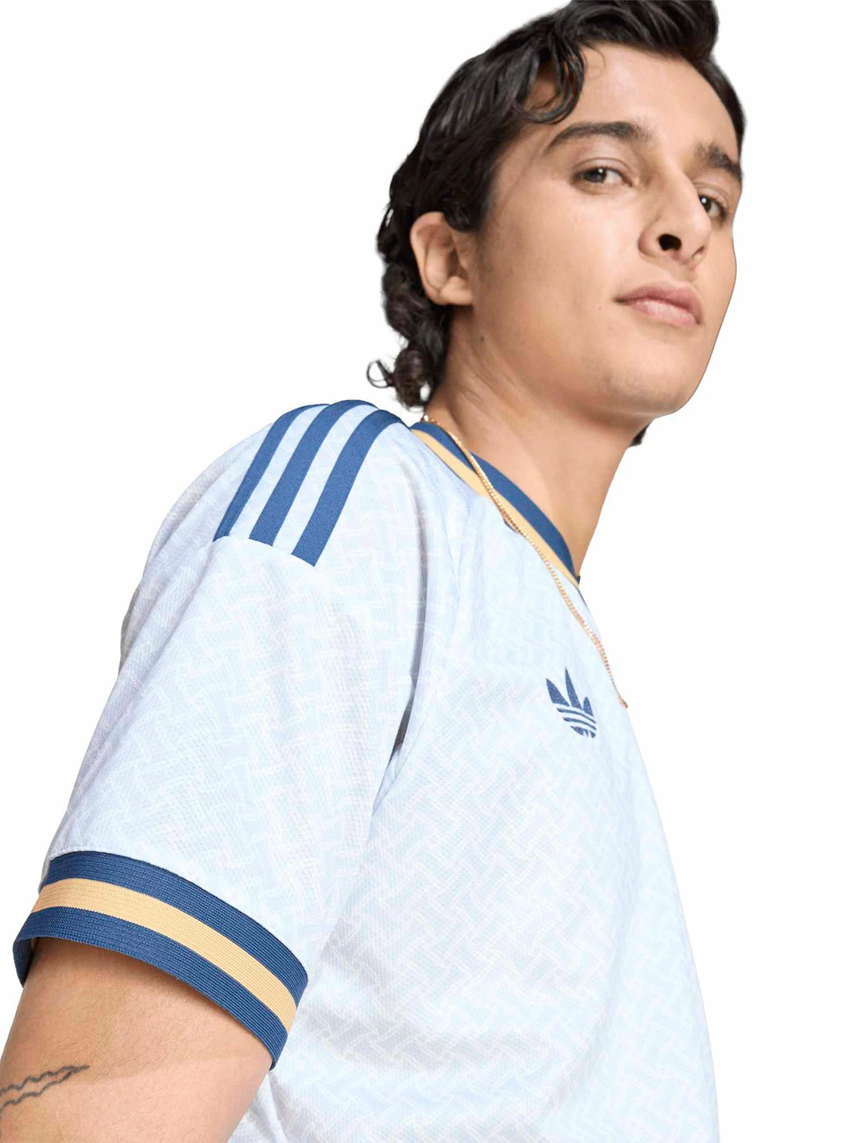 CAMISETA HOMBRE ADIDAS ITALIA VISITA MANGA CORTA - 4