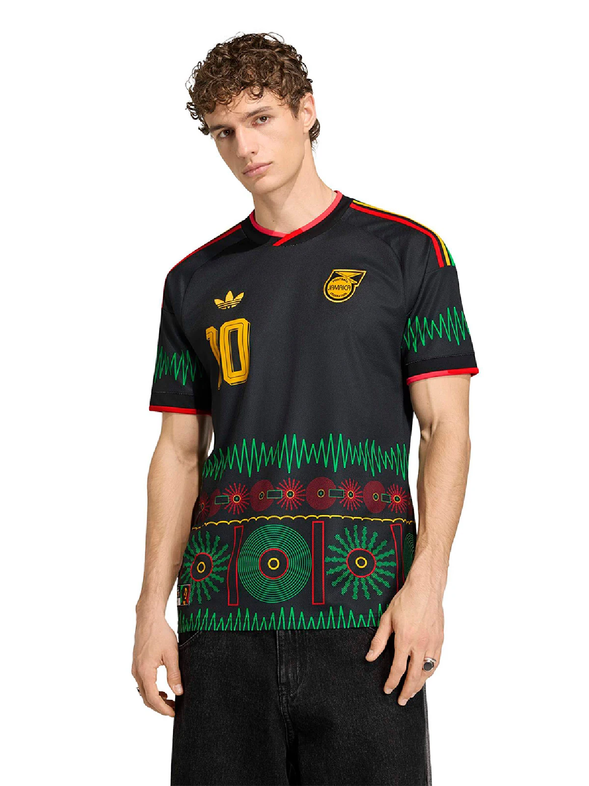 ADIDAS POLERA HOMBRE ADIDAS MANGA CORTA JAMAICA VISITA