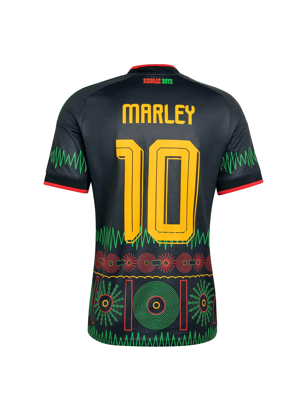 POLERA HOMBRE ADIDAS MANGA CORTA JAMAICA VISITA - 4