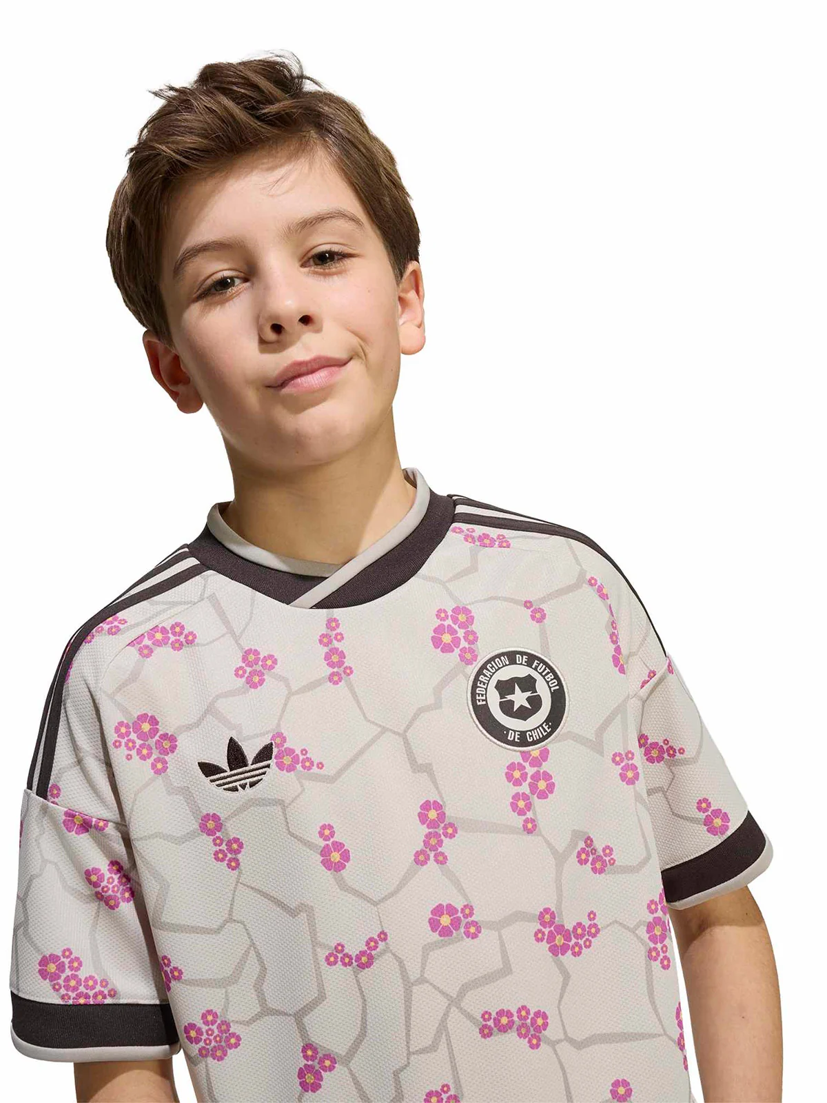 CAMISETA INFANTIL ADIDAS CHILE VISITA MANGA CORTA - 3