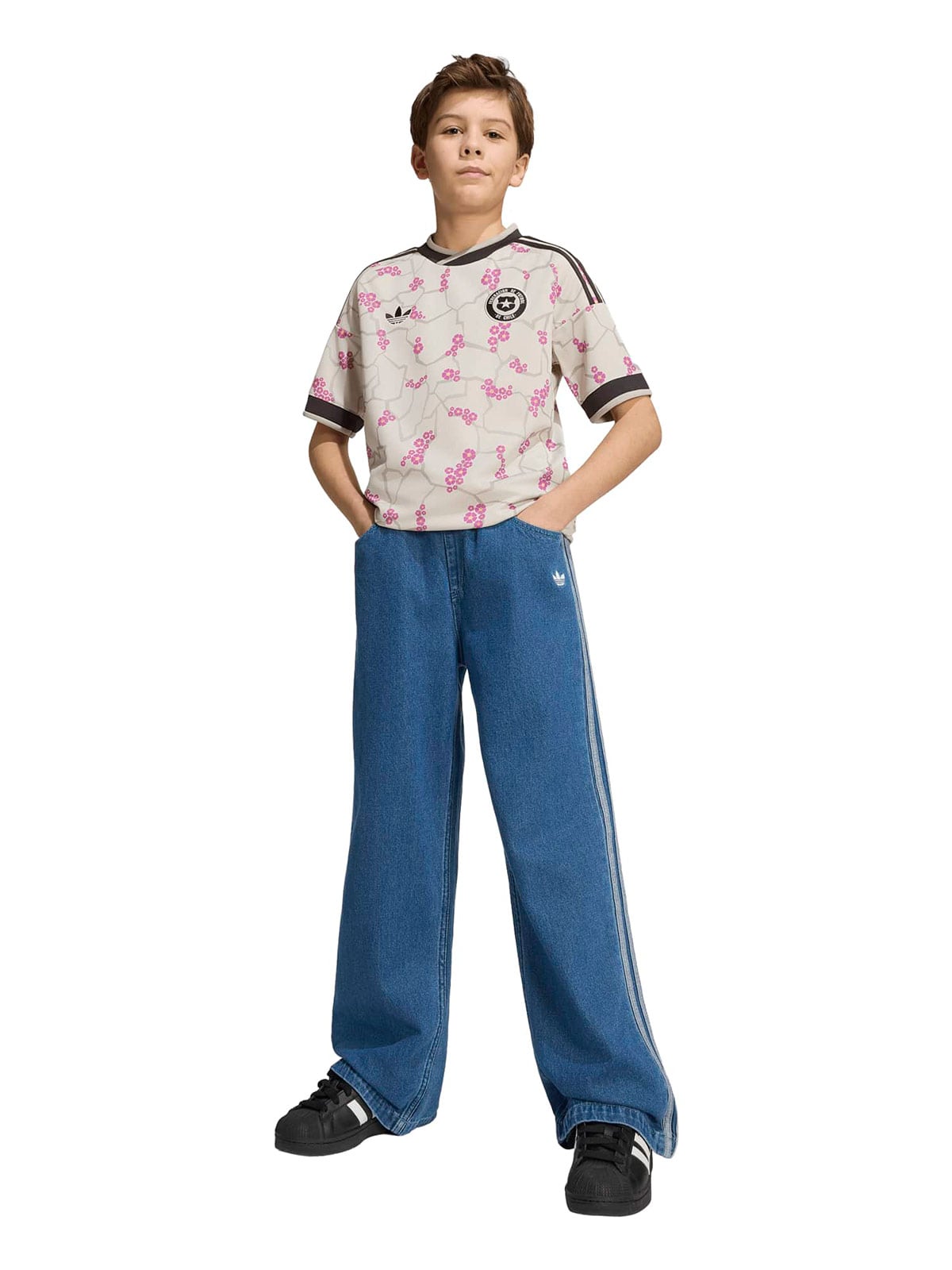 CAMISETA INFANTIL ADIDAS CHILE VISITA MANGA CORTA - 7