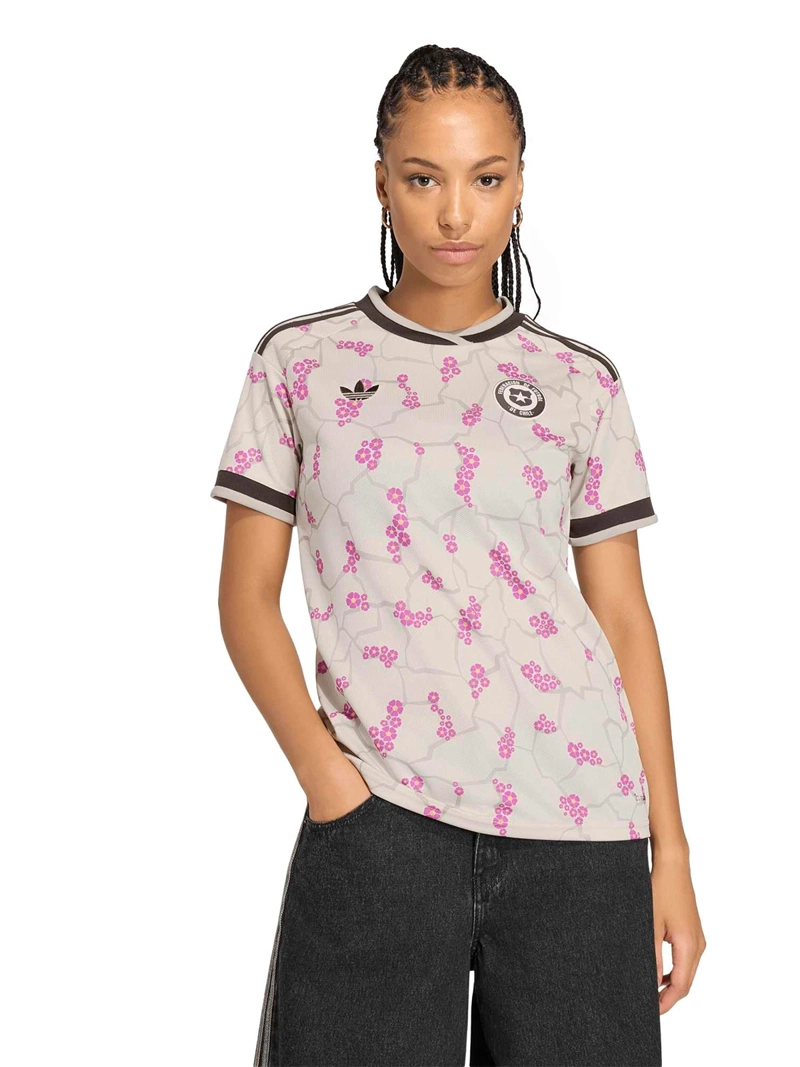 CAMISETA MUJER ADIDAS CHILE VISITA MANGA CORTA - 1