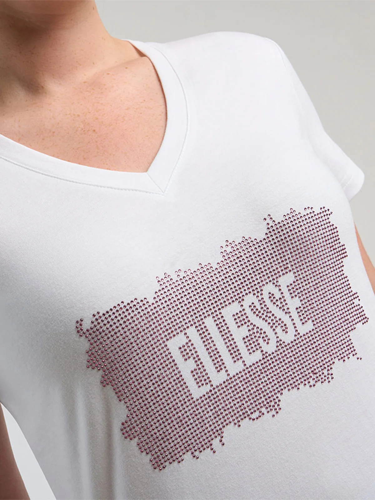 POLERA MUJER ELLESSE AMAPOLA BLANCO - 3