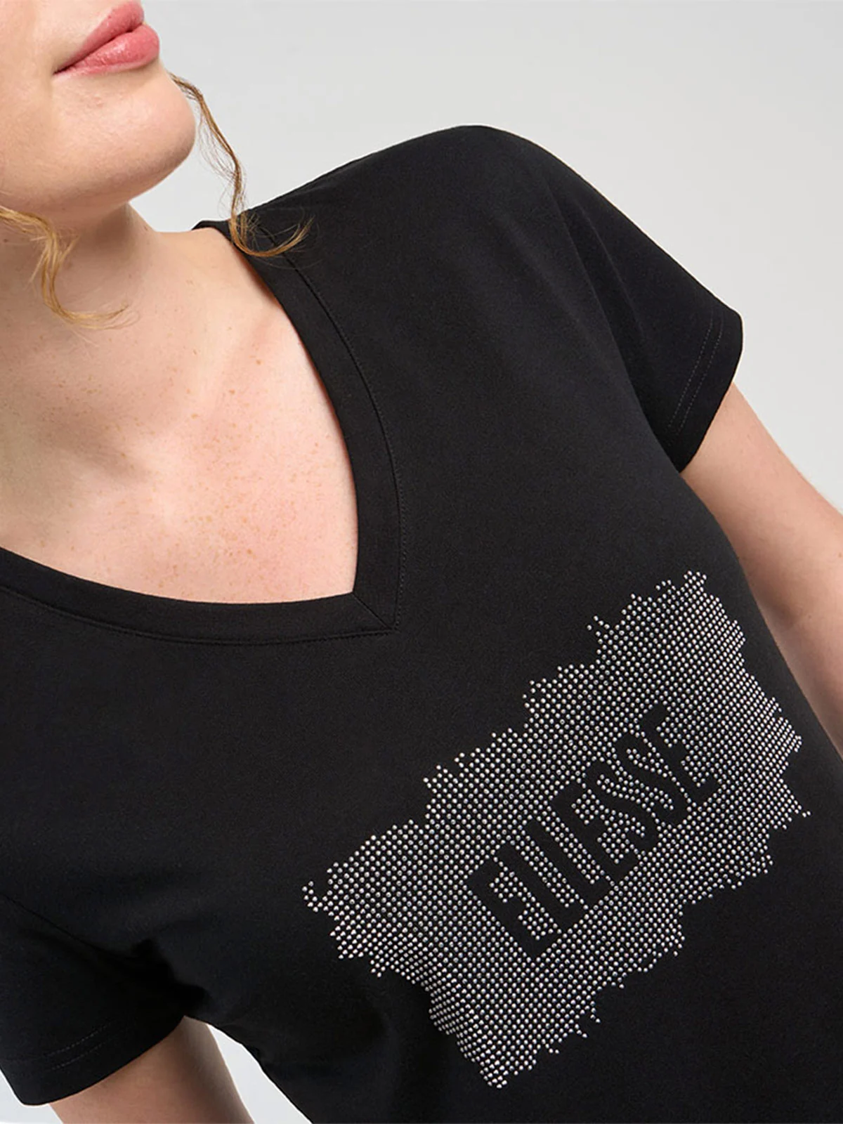 POLERA MUJER ELLESSE AMAPOLA NEGRO - 3