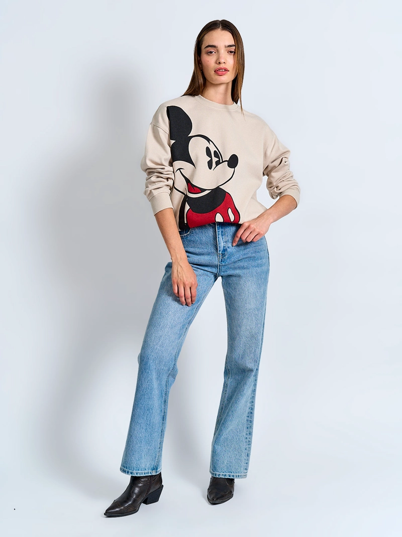 POLERÓN  MUJER INDEX ALGODÓN MANGA LARGA MICKEY - 4