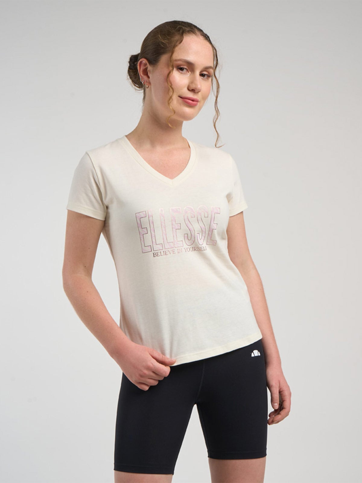 ELLESSE POLERA MUJER ELLESSE AMPARO CREMA