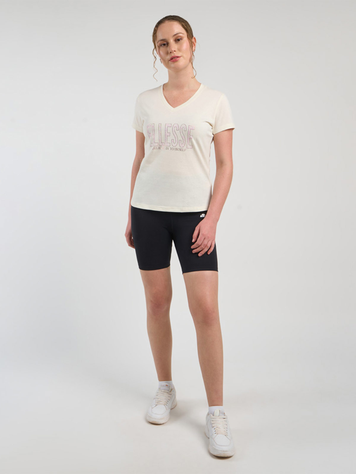 POLERA MUJER ELLESSE AMPARO CREMA - 4
