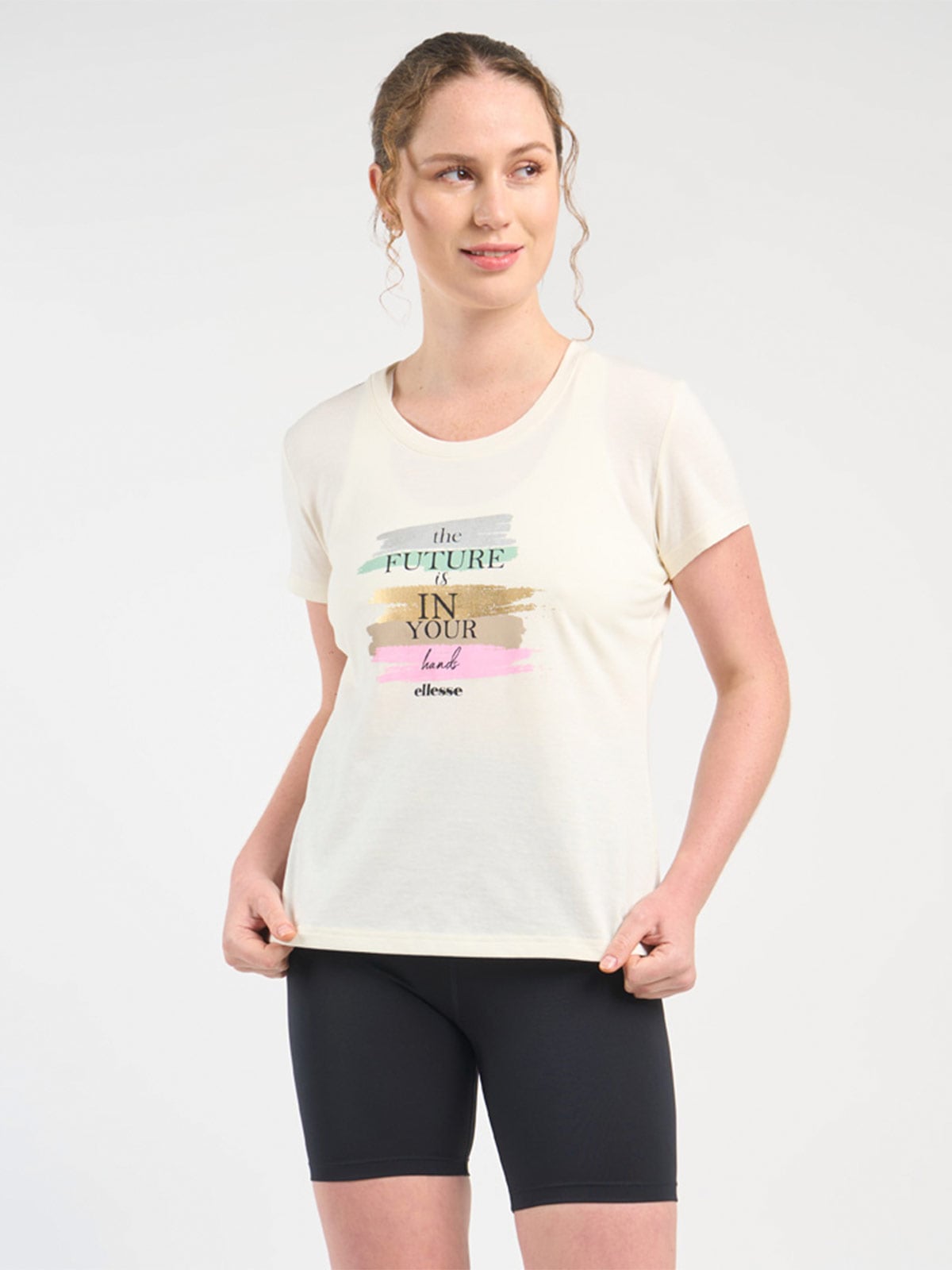 ELLESSE POLERA MUJER ELLESSE ANDREA CREMA