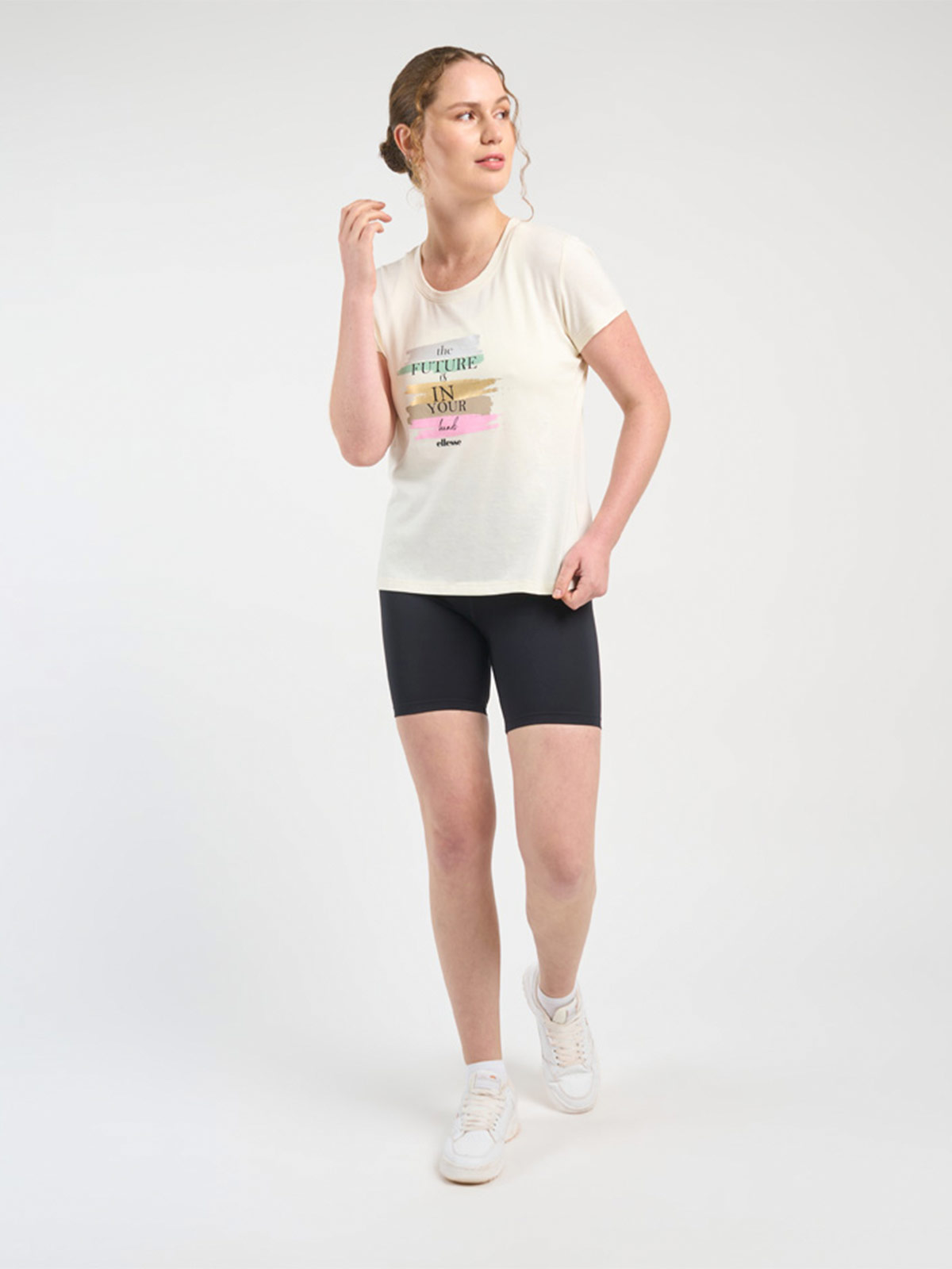 POLERA MUJER ELLESSE ANDREA CREMA - 4