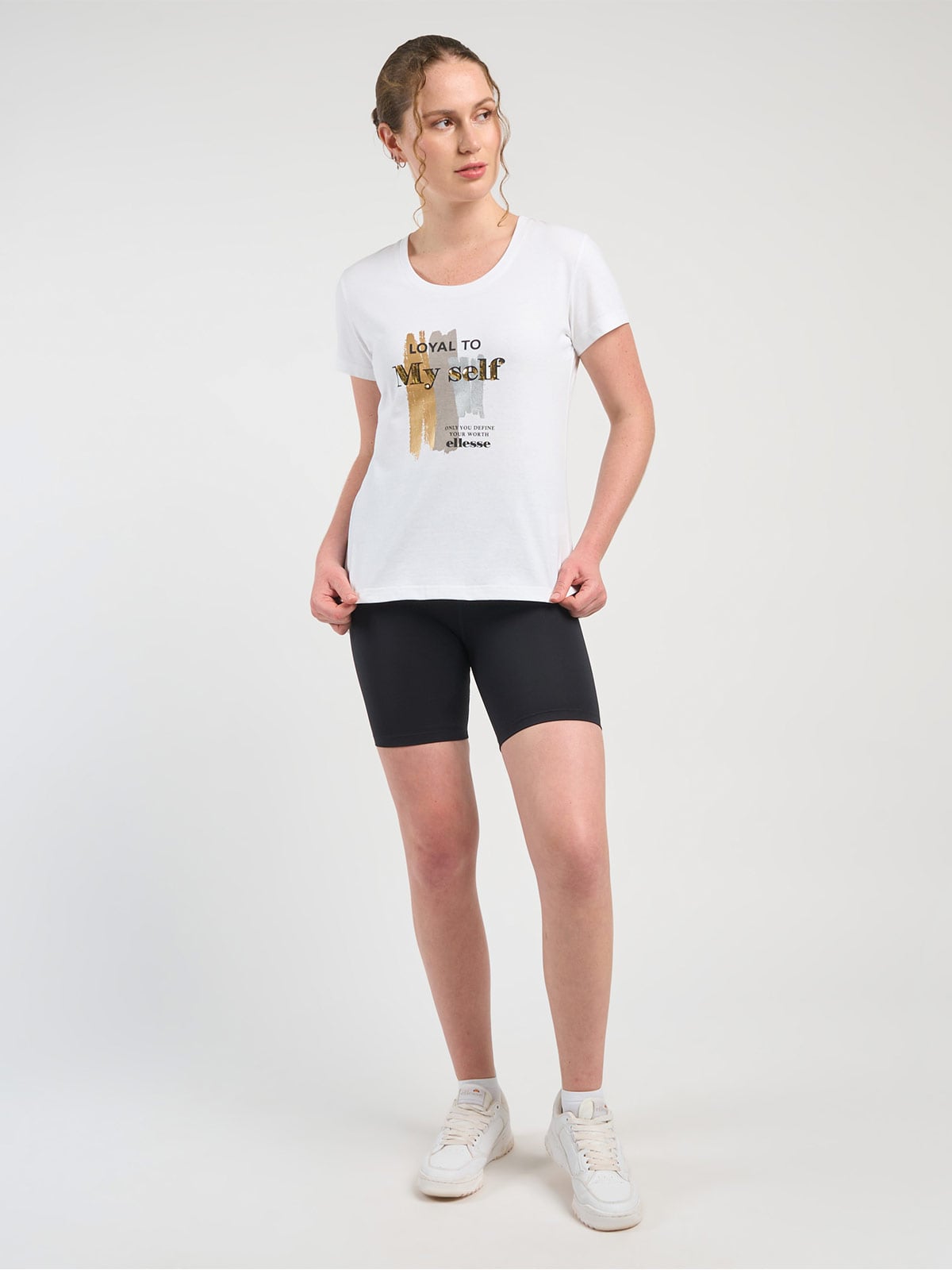 POLERA MUJER ELLESSE AGUSTINA BLANCO - 4