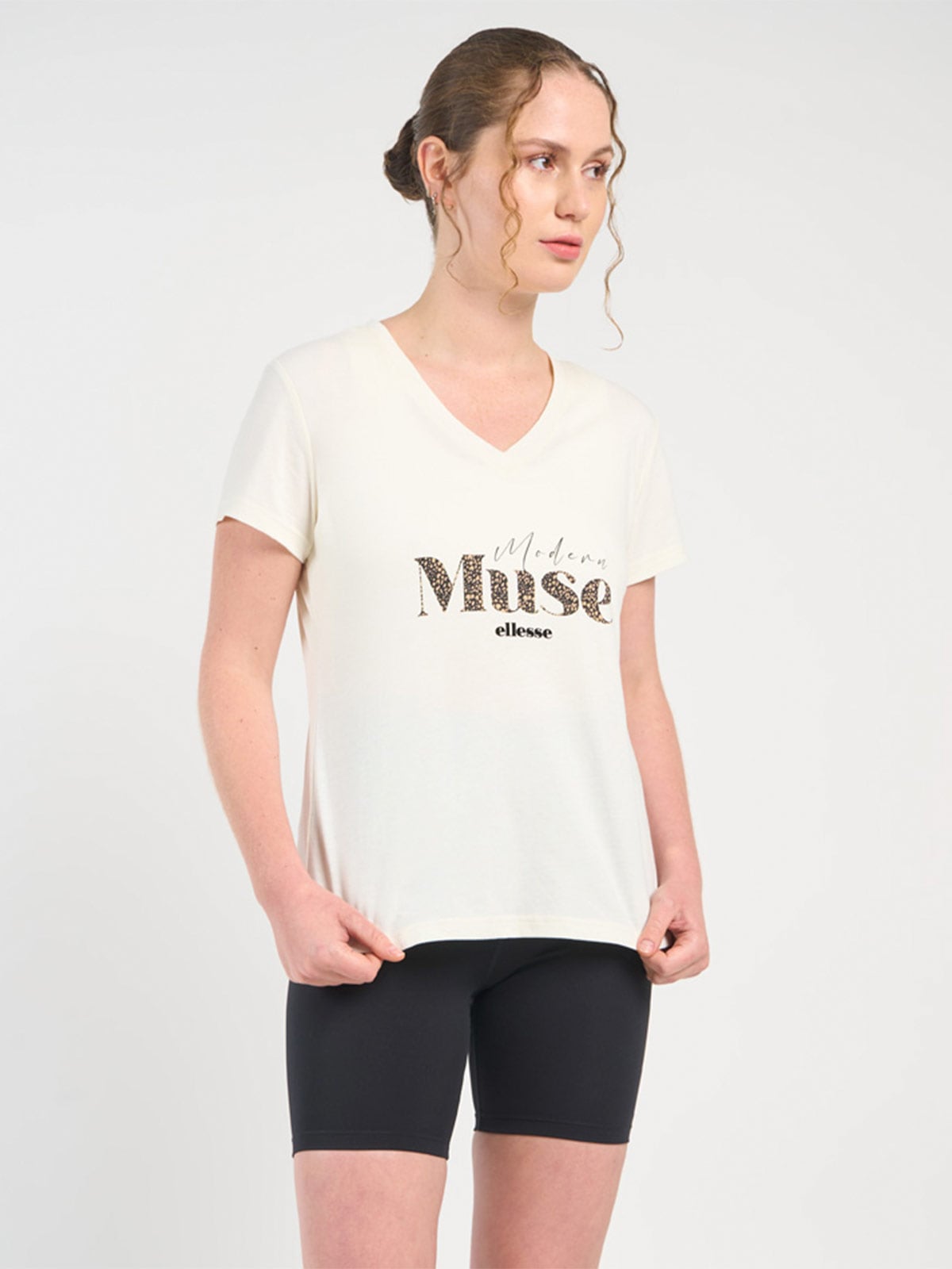 POLERA MUJER ELLESSE AMANDA CREMA - 1