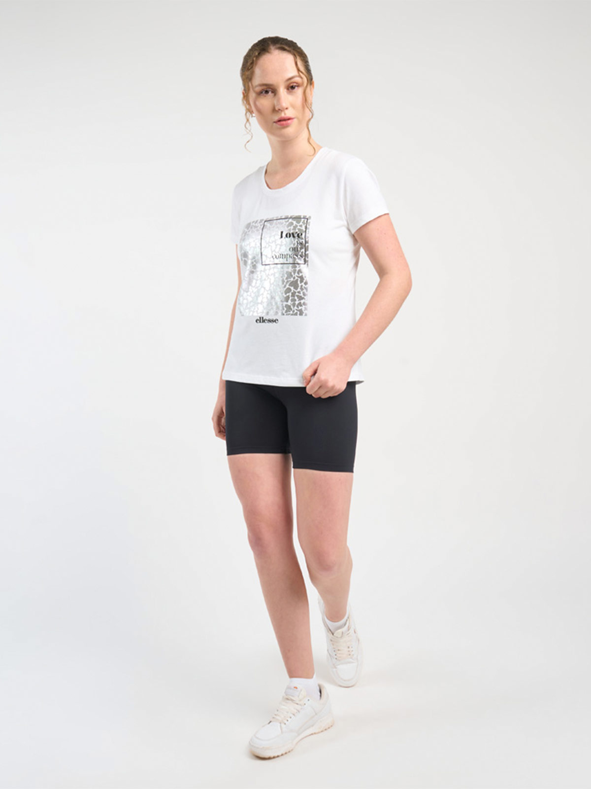 POLERA MUJER ELLESSE AMELIA PLATEADO - 4