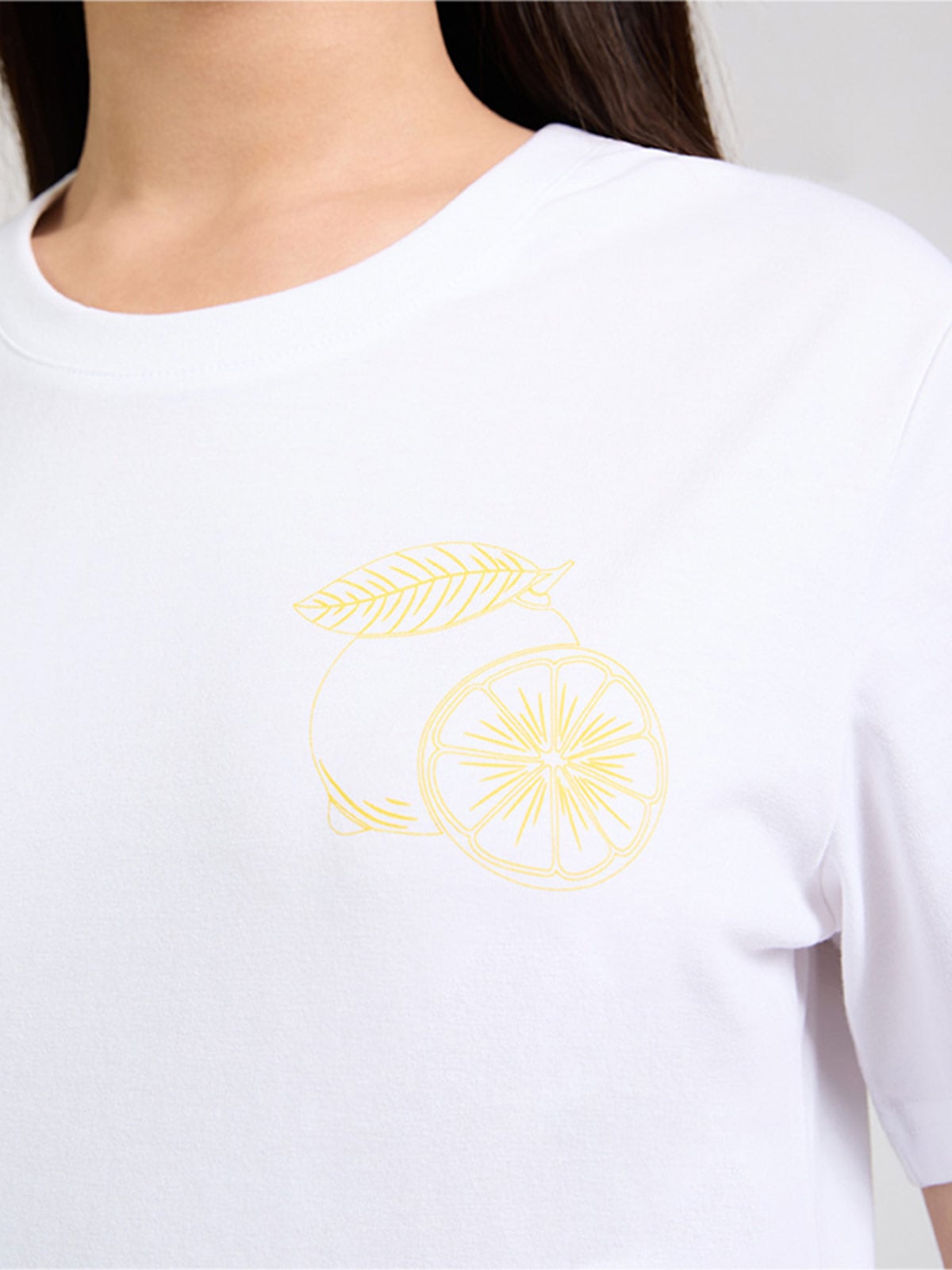 POLERA MUJER ELLESSE AVANI AMARILLO - 3