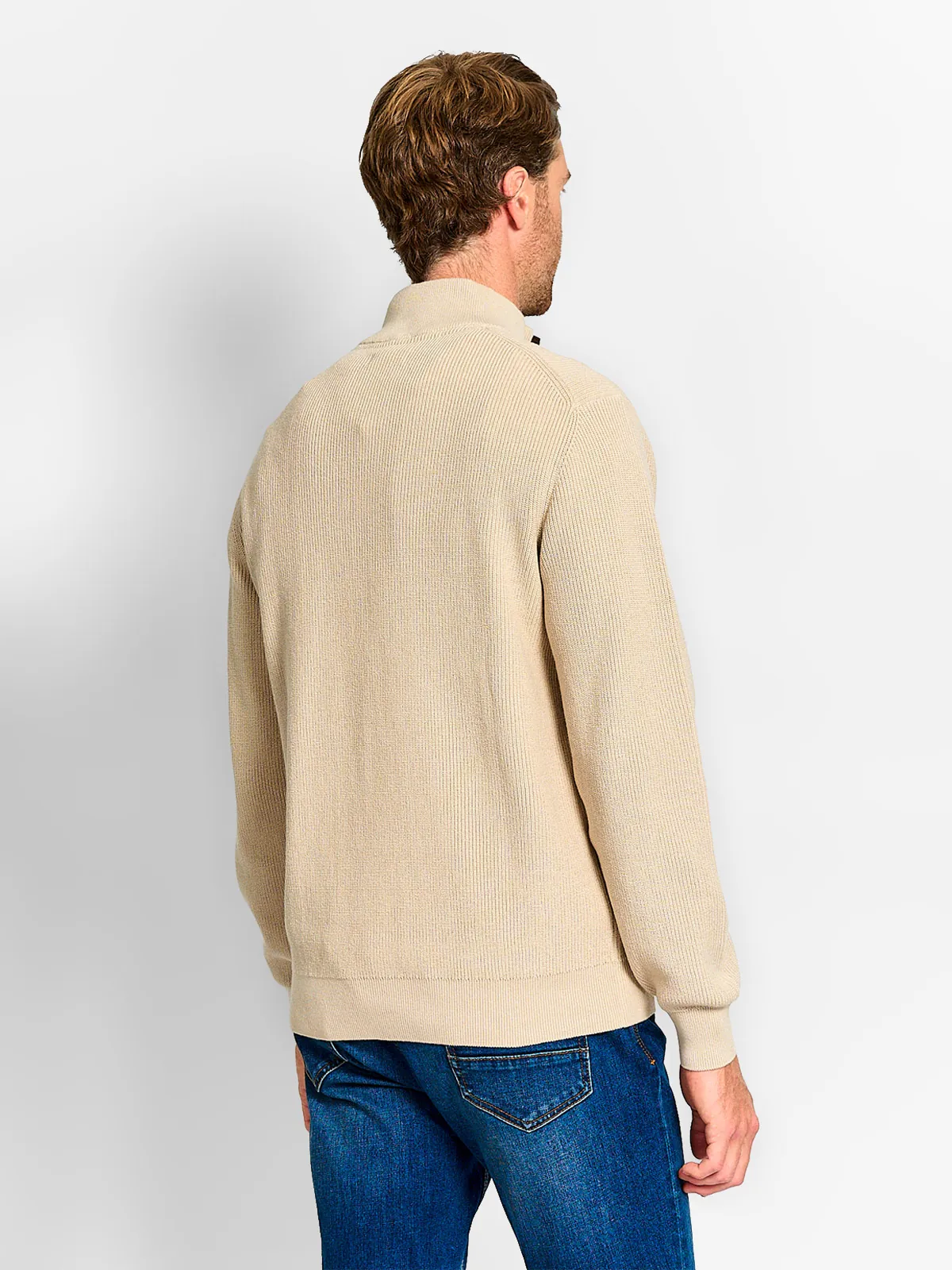 SWEATER HOMBRE KENNETH STEVENS ALGODÓN BOTONES - 2