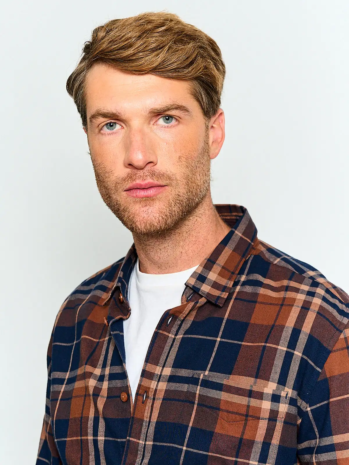 CAMISA HOMBRE REGATTA ALGODÓN MANGA LARGA FRANELA - 3