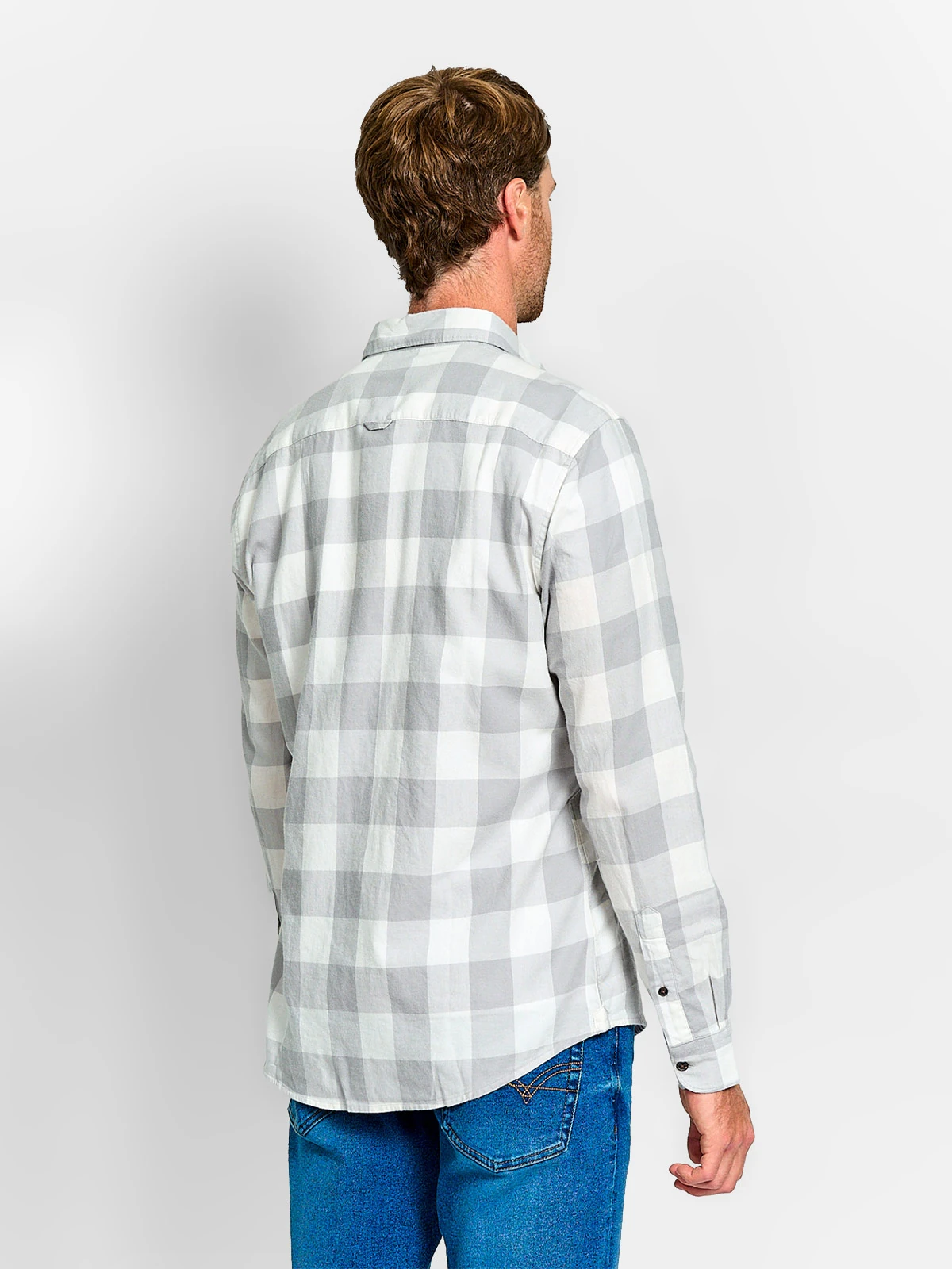 CAMISA HOMBRE REGATTA ALGODÓN MANGA LARGA FRANELA - 2