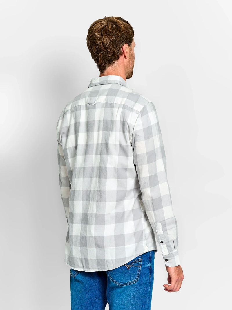 CAMISA HOMBRE REGATTA ALGODÓN MANGA LARGA FRANELA - 2