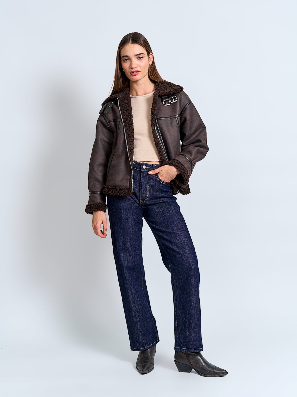 CHAQUETA MUJER INDEX CORTA BONDEADA - 4