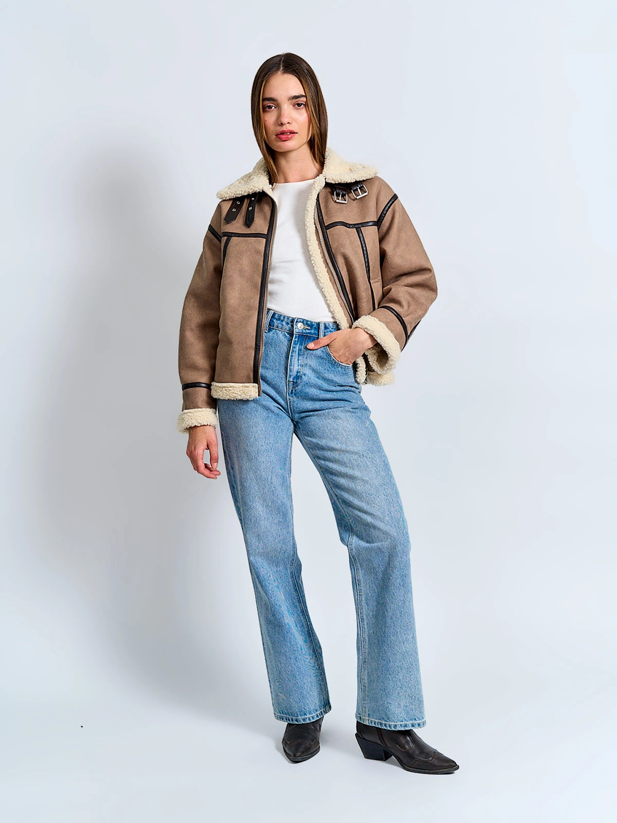 CHAQUETA MUJER INDEX CORTA BONDEADA - 4